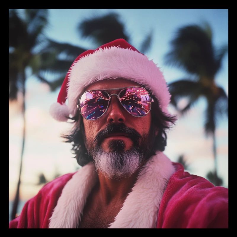 Père Noël avec style