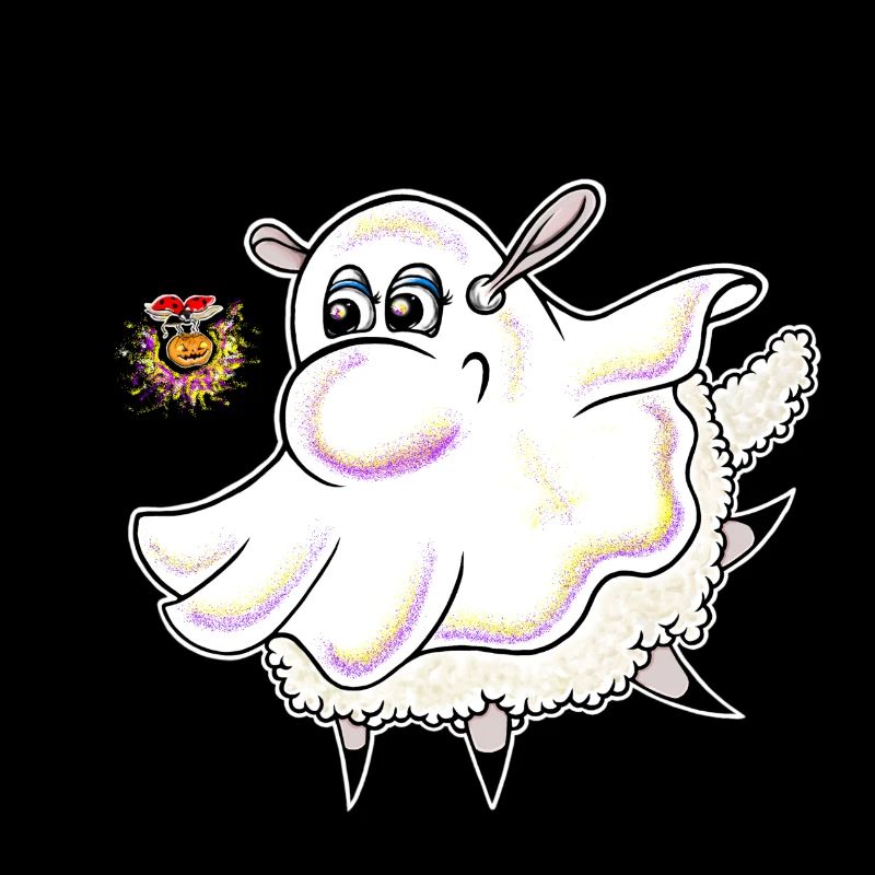 Wolly Sheepling Halloween Ghost