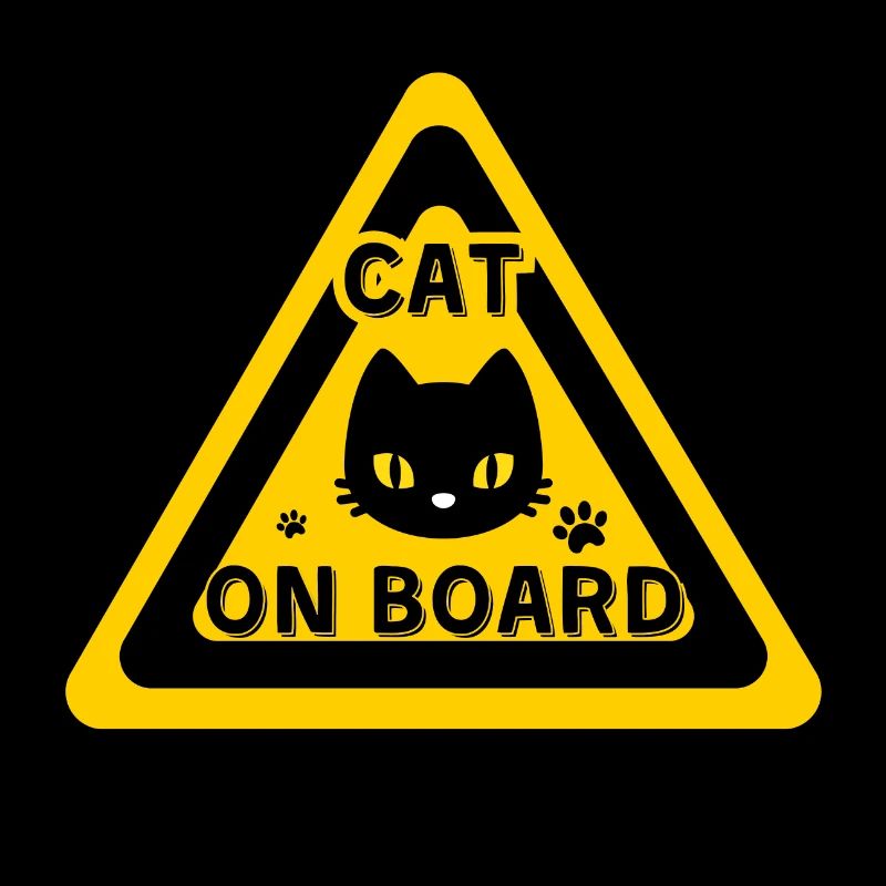 Katze an Bord - Humor