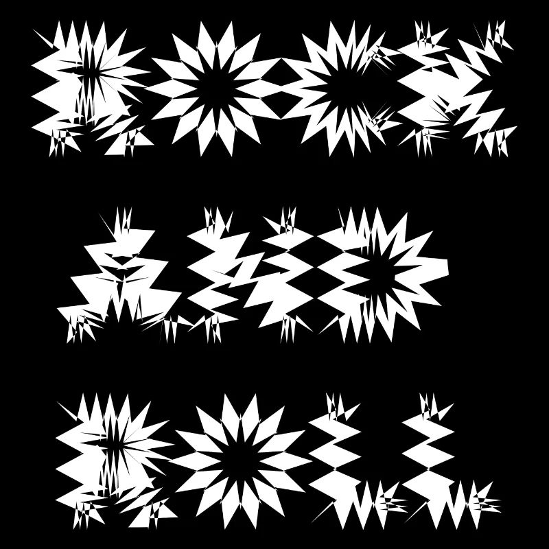 Rock'n'Roll verzerrtes Logo-Design