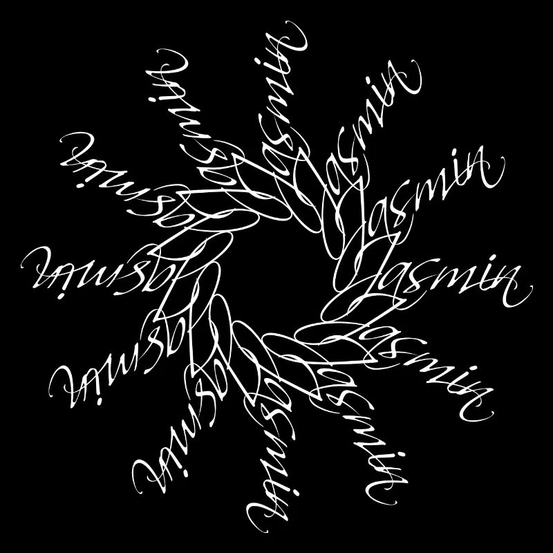 Jasmine Name Mandala
