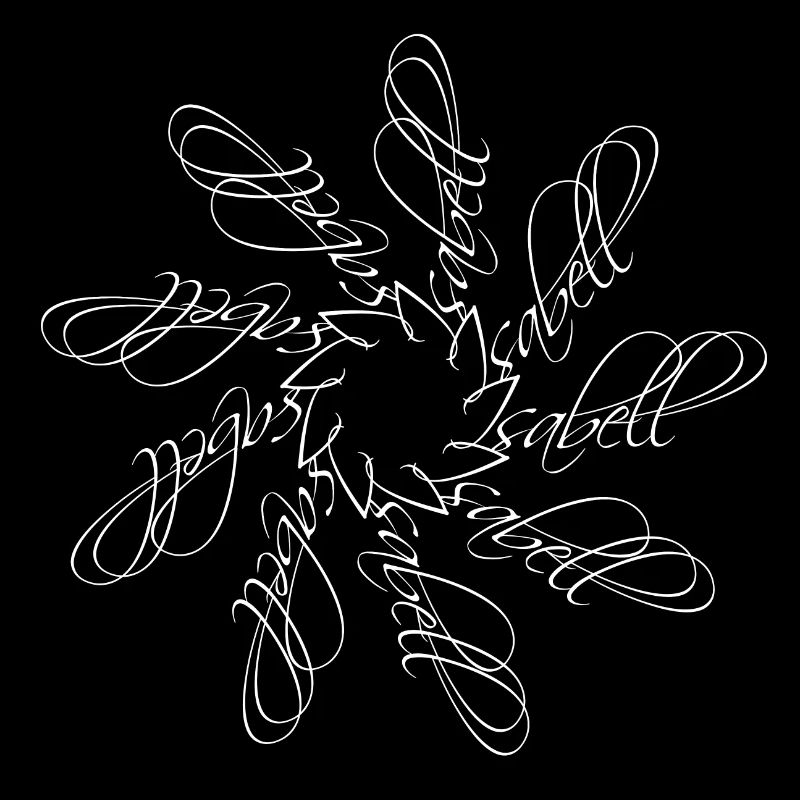 Isabell Name Mandala