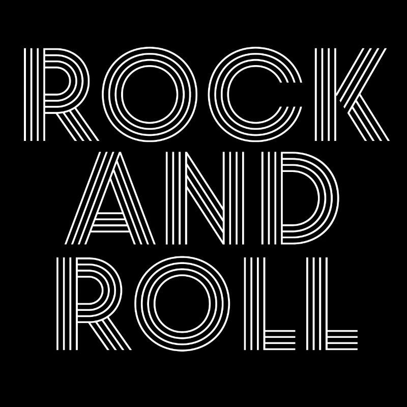 Conception de logo rock and roll