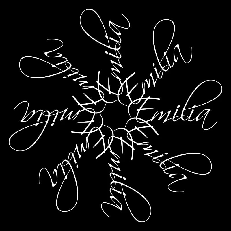 Emilia Name Name Mandala