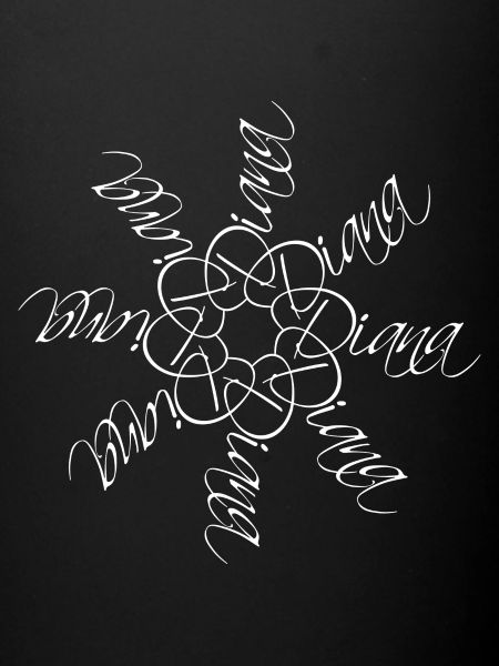 Diana Nom Nom Mandala