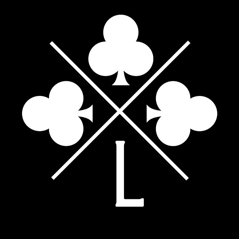 Glücksklee-Buchstabe