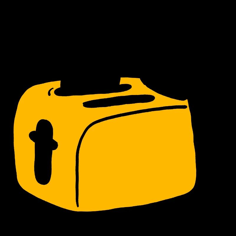 Toaster with Bread Comic