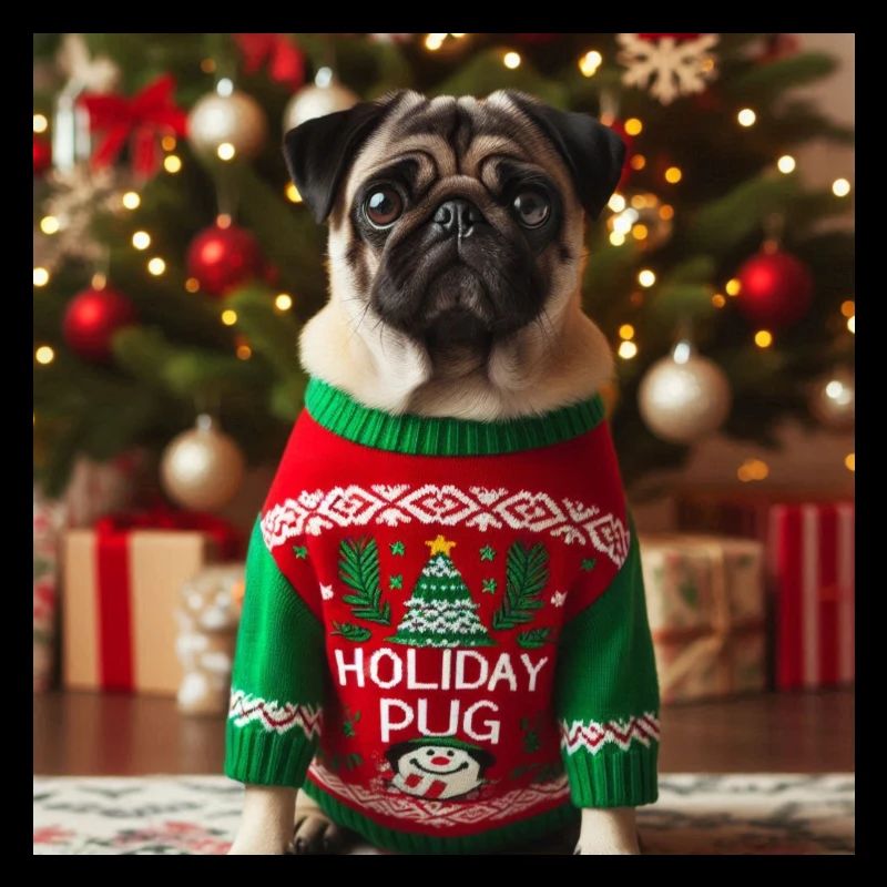 Weihnachtsmops