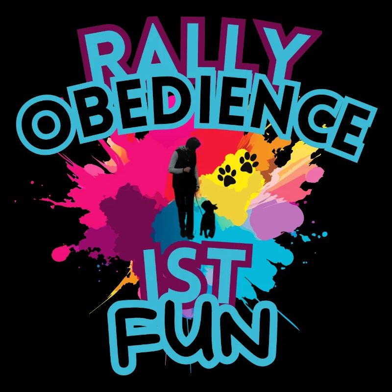 Rally Obedience ist fun inkl Team rainbow