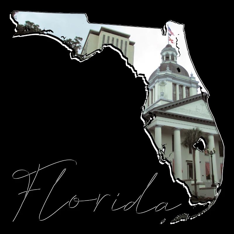 Florida State Capitol in Florida Map FL