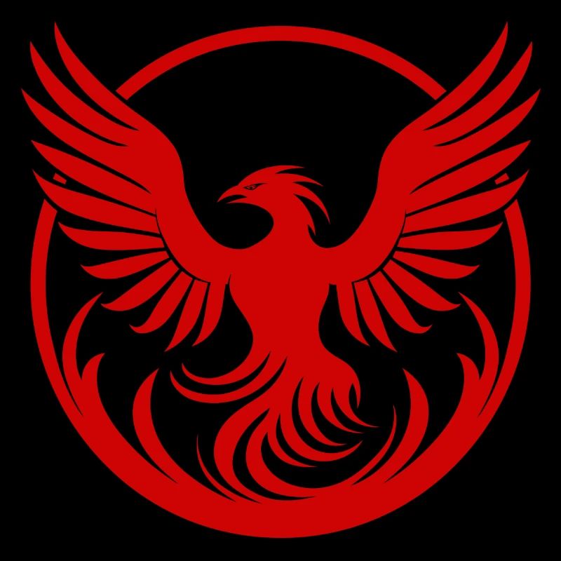 Oiseau de feu Phoenix