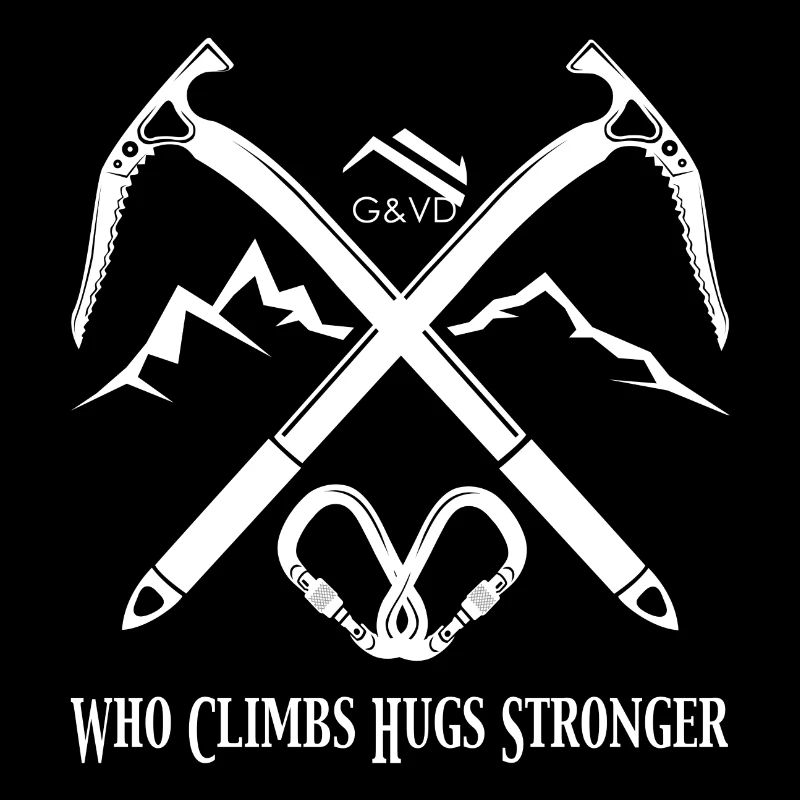 Who climbs hugs stronger