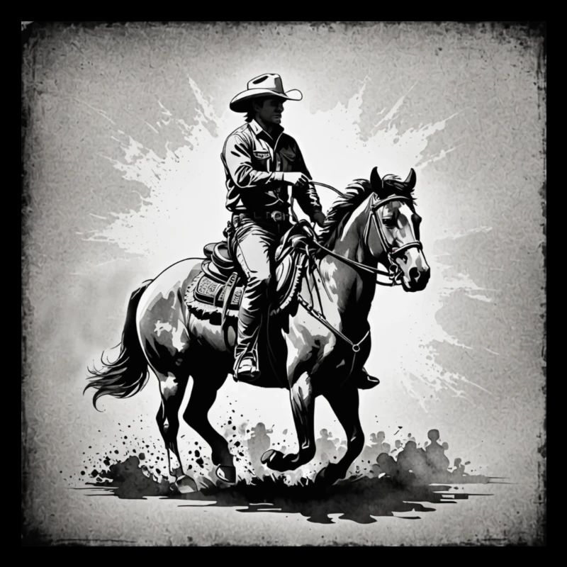 Équitation de cow-boy
