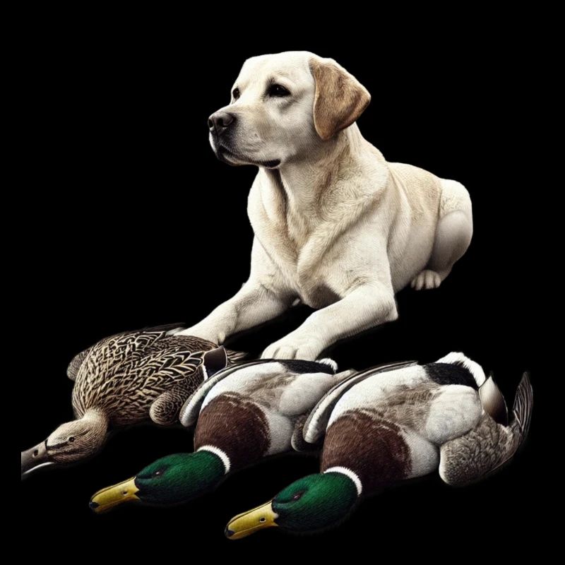 White Labrador Ducks 1