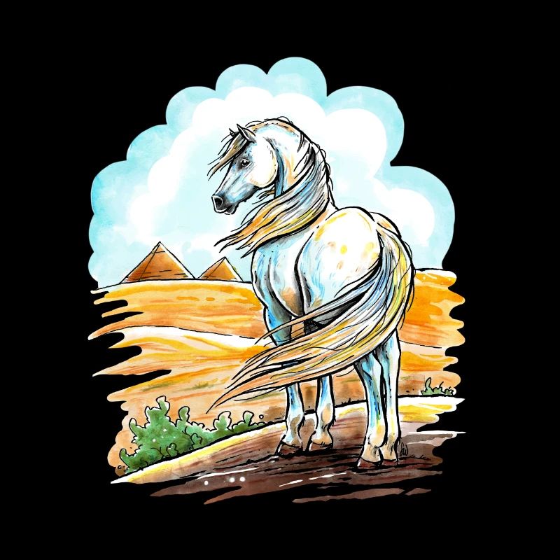 Cheval Arabe Égyptien