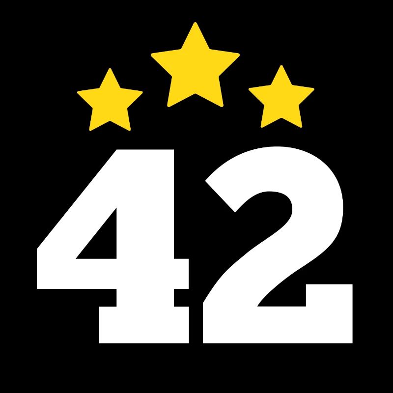 42 ans étoile - cadeau 42e anniversaire