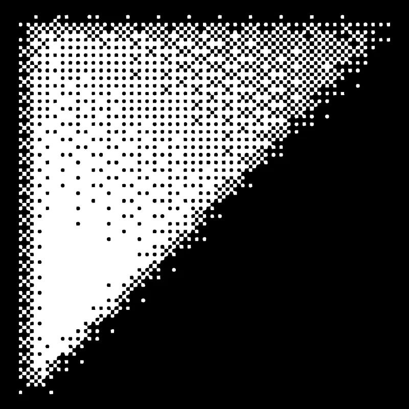 Dreieck-Bitmap-Design