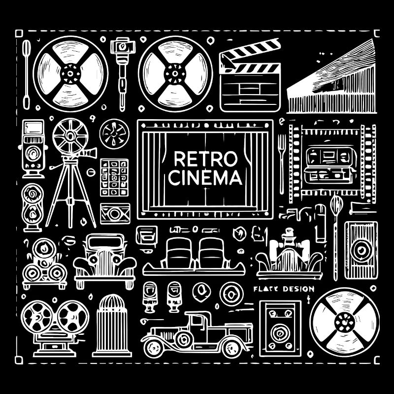 retro cinema design