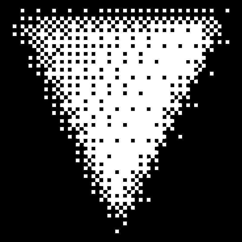 geometrische Dreieck-Bitmap-Form