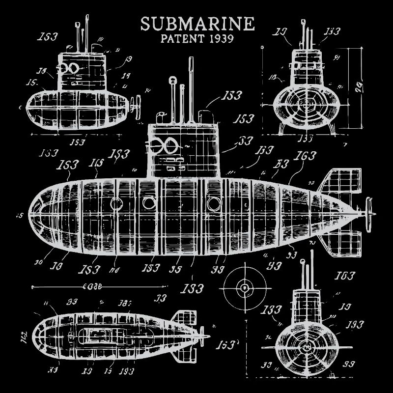 Brevet de plan de sous-marin
