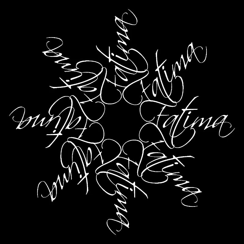 Fatima Name Name Mandala