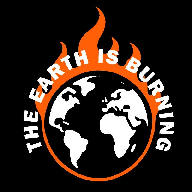 The earth is burning