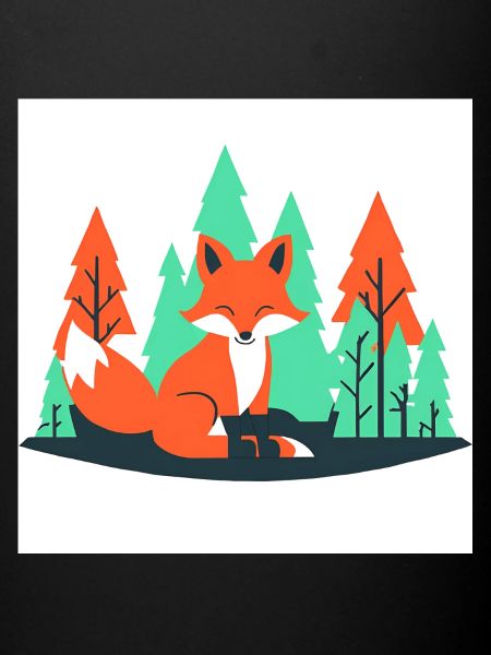 Fuchs im Wald