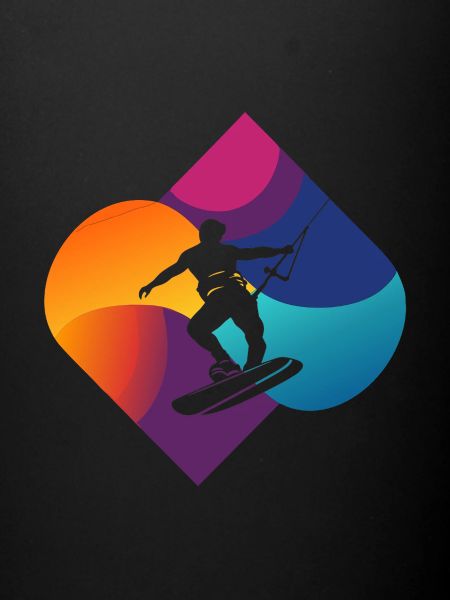Wakeboarder Surf