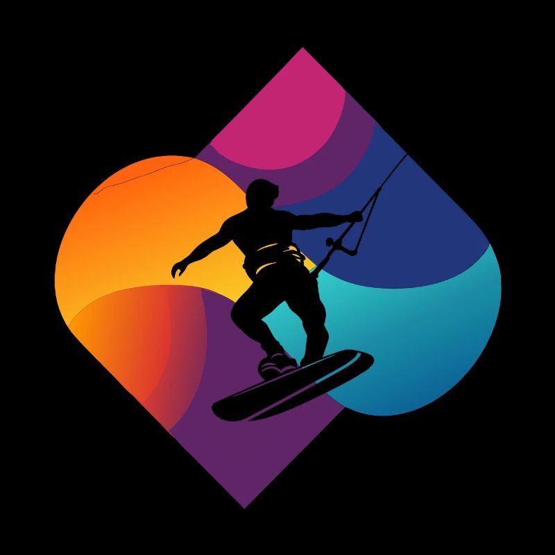 Wakeboarder Surf