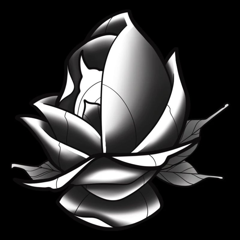 Neo Traditionelle Rose