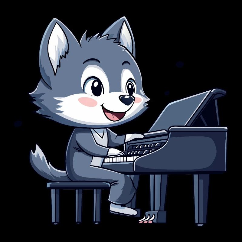Wolf Pianiste Piano