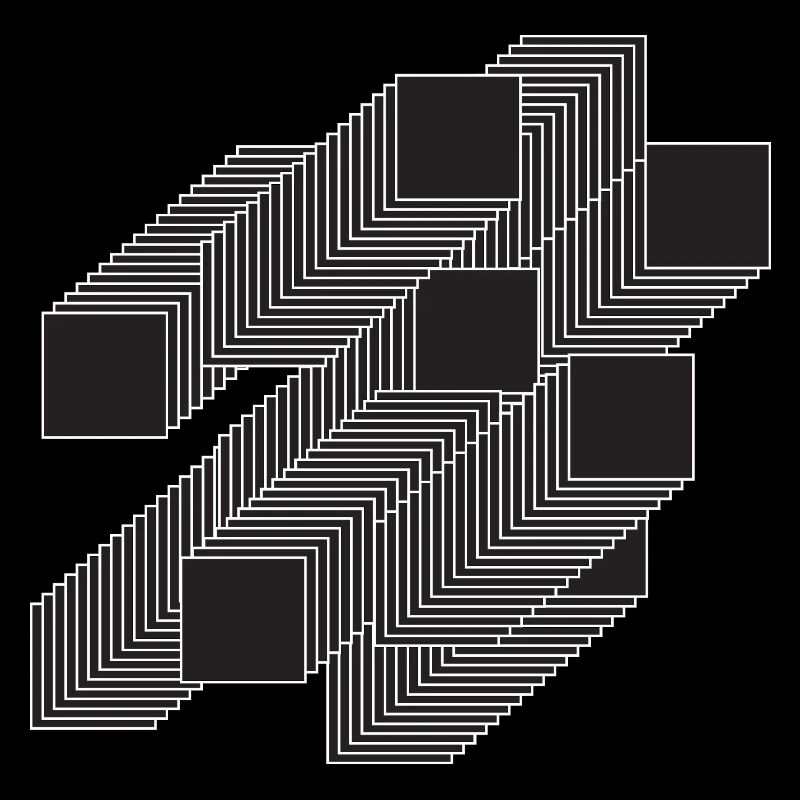geometric squares design