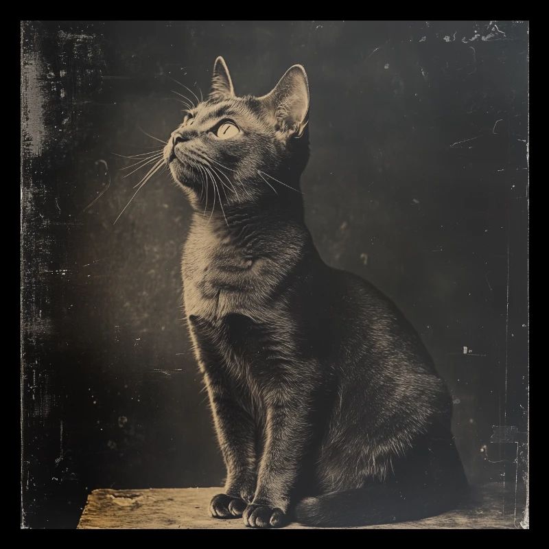 Animaux noirs - Chat noir