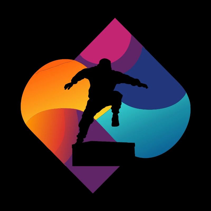 Parkourläufer Stunt traceurs