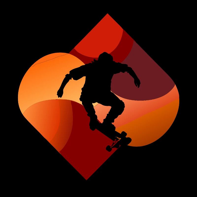 Longboard Kickflip Skate