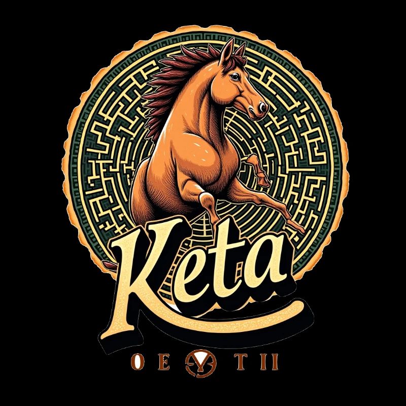 Cheval à la kétamine