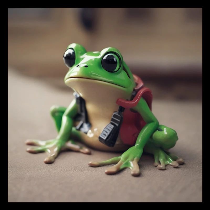 Chilliger Frosch