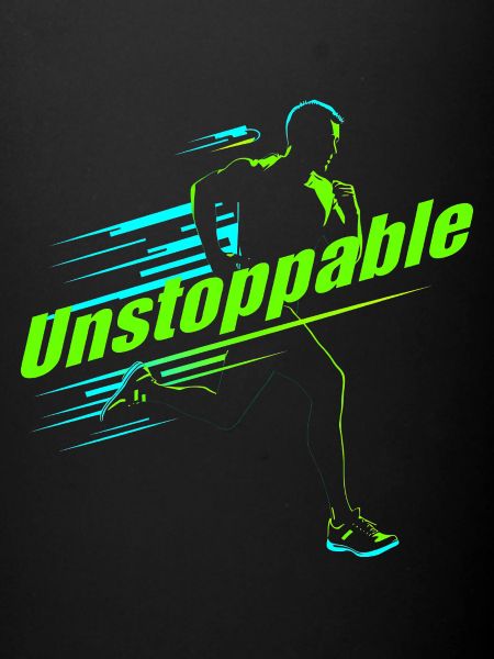 Running design - "Unstoppable"