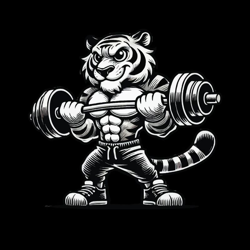 Tigre Bodybuilder