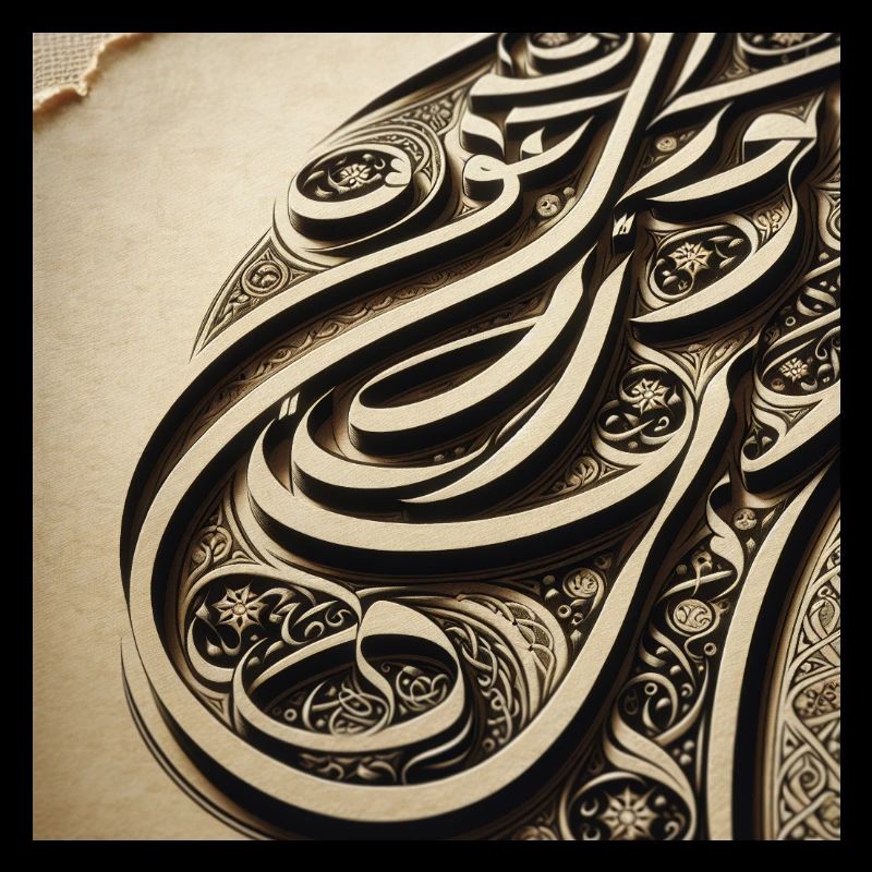 Beautiful Arabic Calligraphy