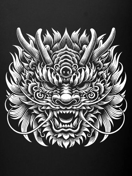 Masque de dragon