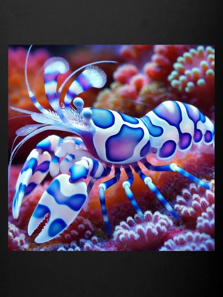 Harlekin-Garnele