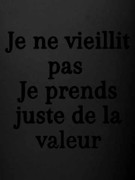 je ne viellit pas
