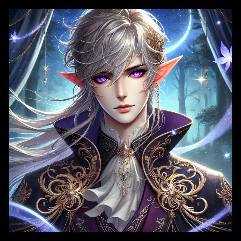 A mystical elf prince