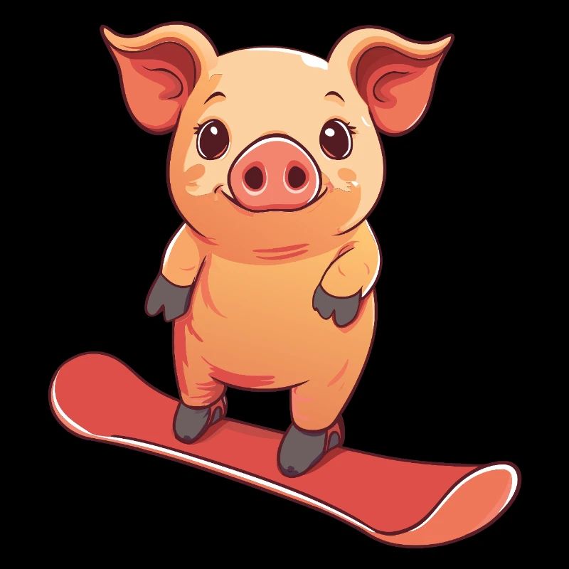 Pig Snowboard Hiver