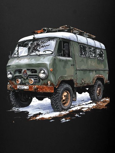 Buchanka Бучанка UAZ Bus Russie Бучанка УАЗ