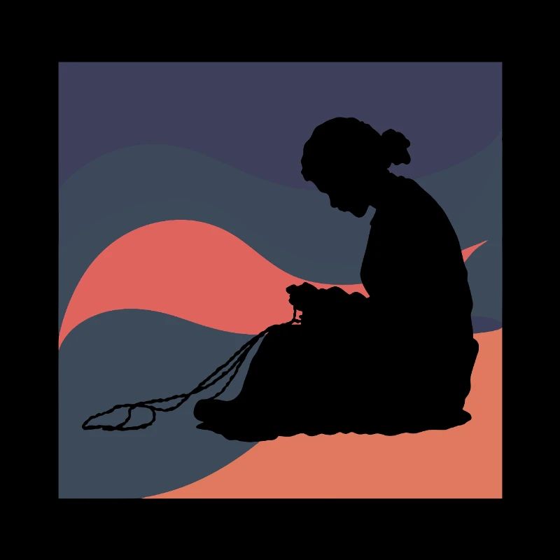 Stricken Garn Maschen