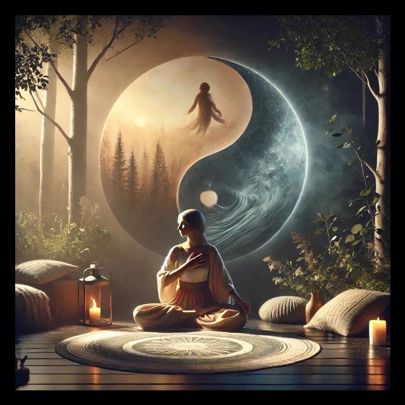 A serene peaceful space medicine spot