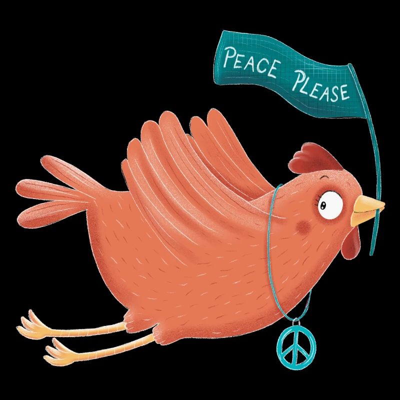 Peace chicken Gertrud