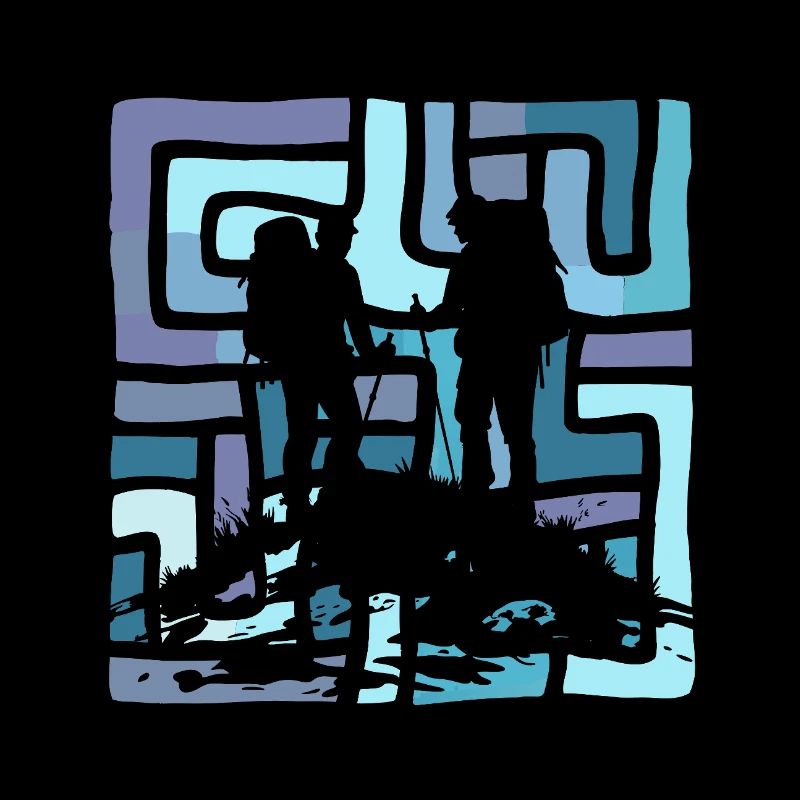 Hikers Hiking Trekkers